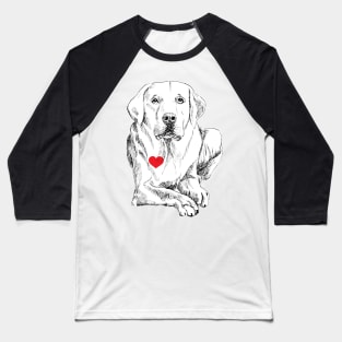 love a Labrador Baseball T-Shirt